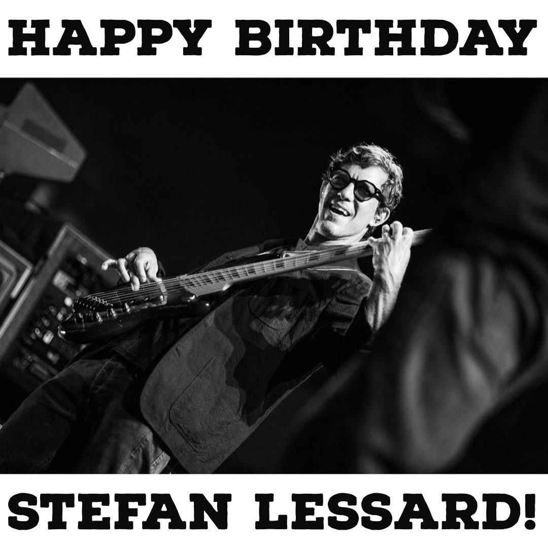 Happy Birthday to the wonderfully bad ass Stefan Lessard! We love you!   