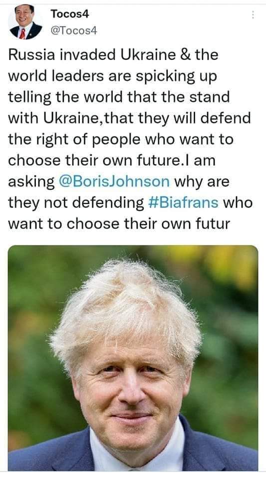 biafra4ever's tweet photo. The extent to which @CatrionaLaing1 of @UKinNigeria, @BorisJohnson of @10DowningStreet, @GarShehu of @NGRPresident, fake @MBuhari of @GovNigeria, & @HQNigerianArmy are infuriated bcs of the revelations of the #Prelate & #JohnBull, will tell you who sent the Fulani terrorists. https://t.co/0TYH47ItKu