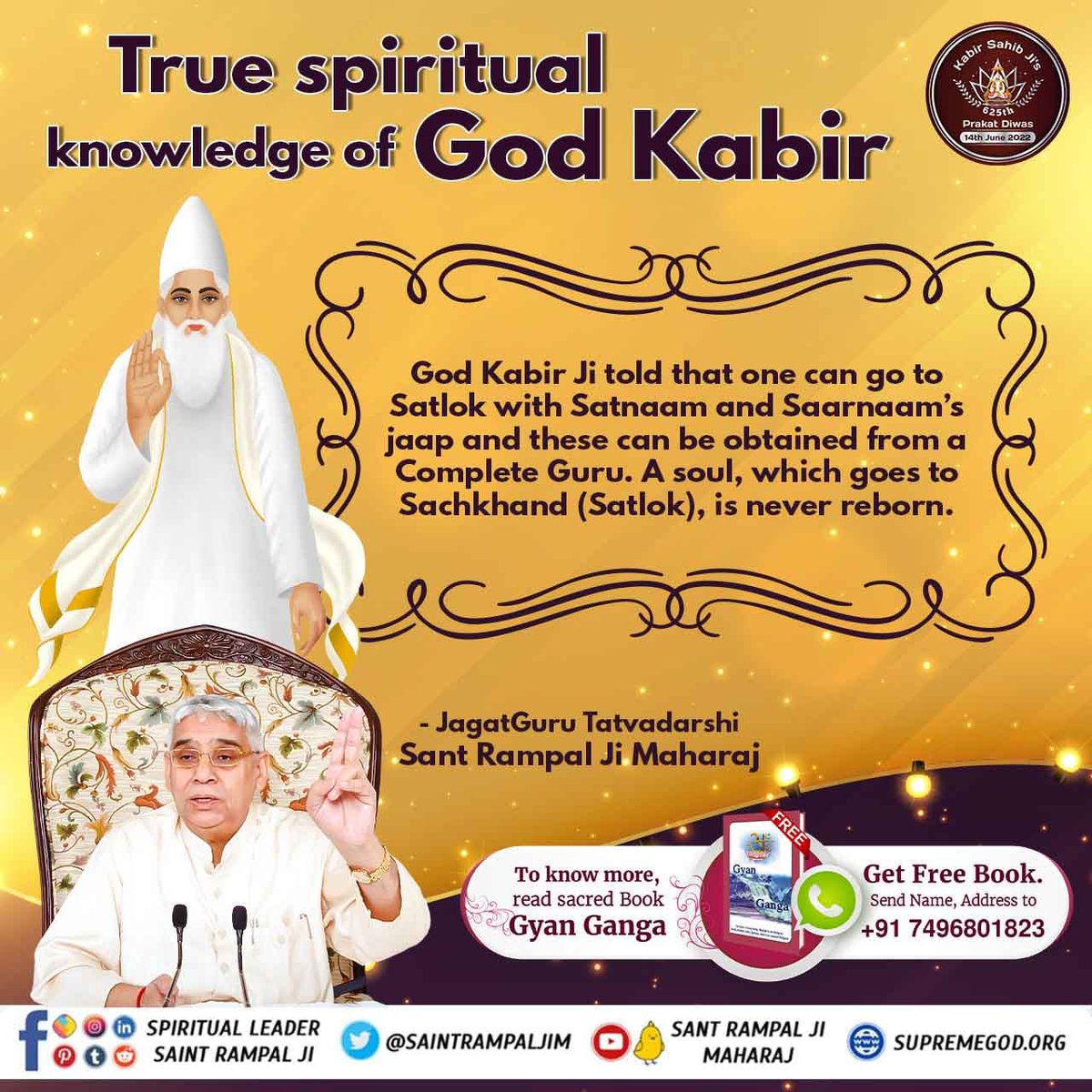good_soch's tweet photo. #SupremeKnowledge_Of_GodKabir 
The king receives the body of a donkey by not doing devotion to God. He carries the soil to the potter's house, and eats the grass himself in the forest.

 Kabir Prakat Diwas 14 June https://t.co/L6U6wYVA39