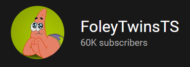 TsFoley's tweet photo. Thanks for 60k 🎉 https://t.co/1TlITyhJ4d