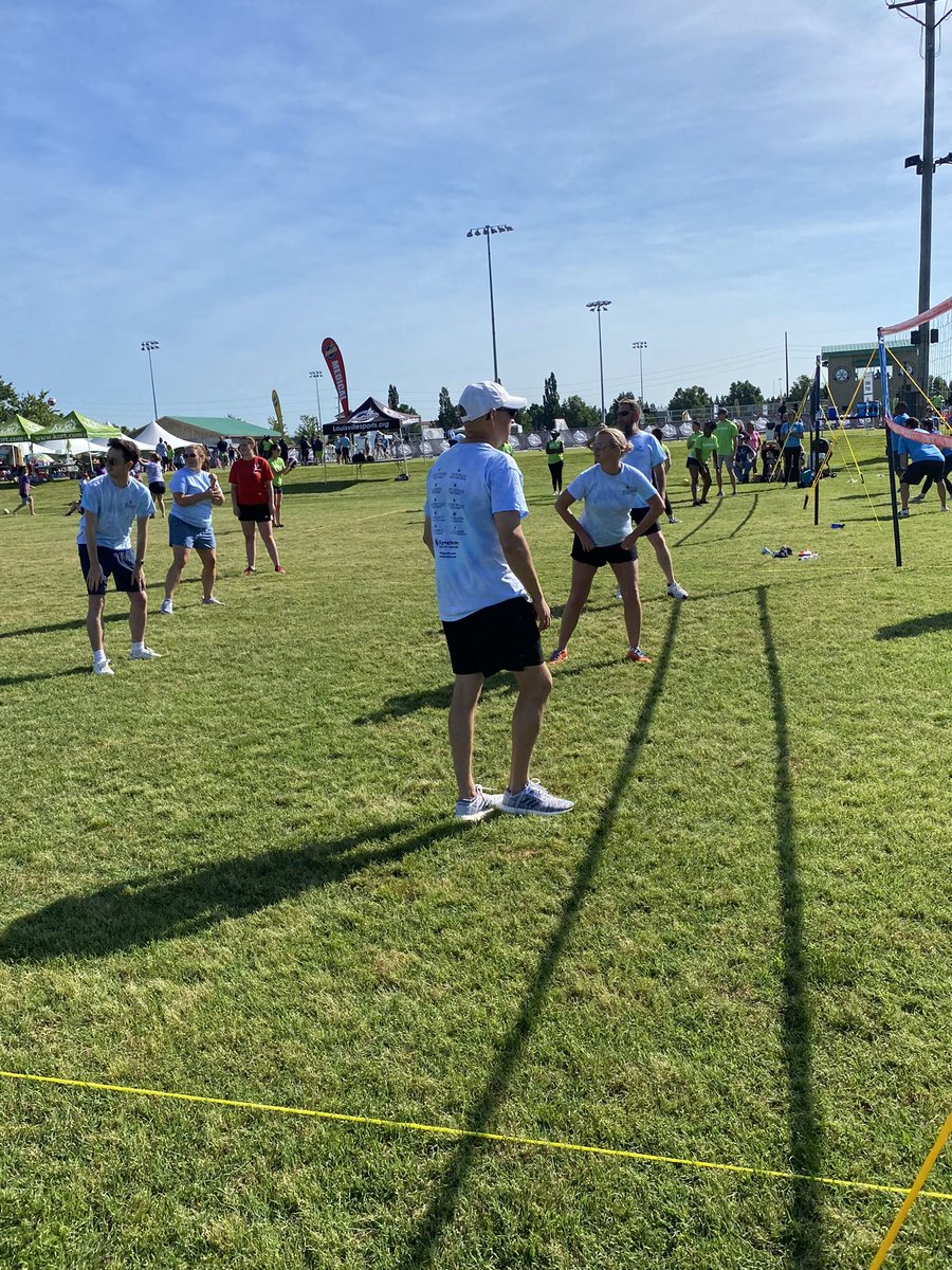 TrilogyLiving's tweet photo. Volleyball at theCorporate games! #sportsinlou #trilogystrong #wellness https://t.co/5DsPKjGIoU
