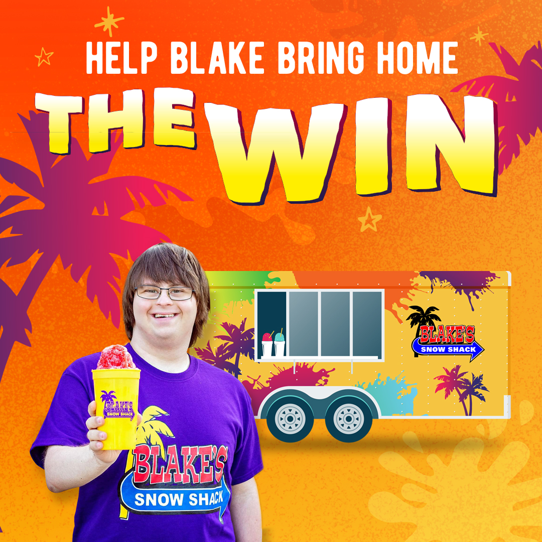 Blakessnowshack's tweet photo. Today’s the big day! Join us in downtown #GrahamTexas as Blake serves up cool treats and plenty of spirit at this year’s Food Truck Championship of TX! Don’t forget to vote for Blake to win the spirit award by liking this post and sharing it with friends! #FTCTX #VisitGrahamTexas https://t.co/UmbCbgUGaG
