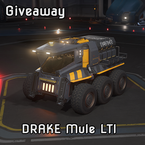Elbe_Poly's tweet photo. 🎉Pour marquer la fin de cette magnifique édition de l'INVICTUS, venez tenter votre chance avec le #Giveaway DRAKE Mule LTI !! 

🗓️Tirage au sort le 11 juin vers minuit !

🔰Pour participer c'est par là : https://t.co/rc5LVxn2fp
#StarCitizen https://t.co/iywUJjAeVr
