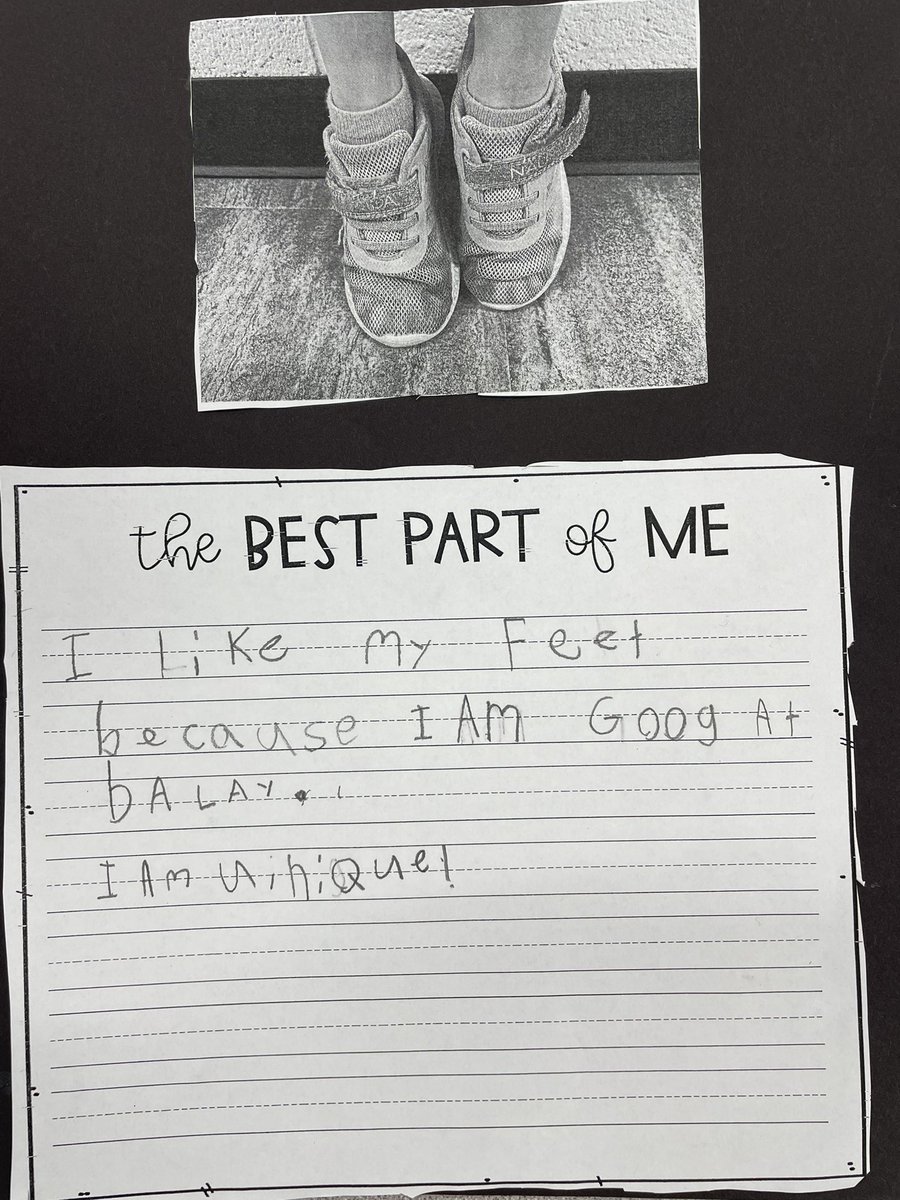 ms_mcgoldrick's tweet photo. ABC Countdown to the End of Kindergarten🎉Yesterday, we celebrated Unique Day and wrote about our best part! https://t.co/zjf5OApcXG