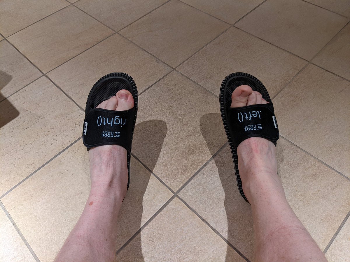 codepo8's tweet photo. Treated ourselves to a spa day and time to break in these @code_europe bad boys. #gingertan I still think
.right {float: left;} and
.left {float: right} would be a more accurate description of today's web. https://t.co/KWQ2T9sOEY