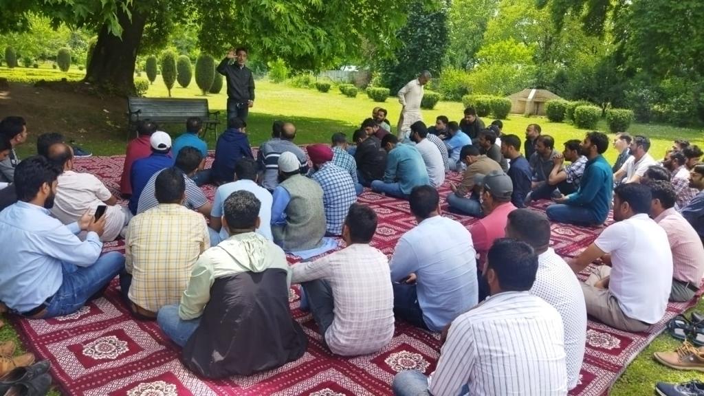 Strike of T.Asst. MGNREGS sporting staff has entered in to 35 day hampered the technical supervision of Works under different schemes &amp; estimation of new projects.On humanitarian grounds I appeal LG admint. please consider their genuine demands as per the norms  <a href="/OfficeOfLGJandK/">Office of LG J&K</a>