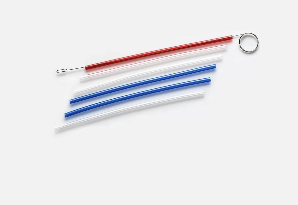 For those unaware, please ask your cardiac or vasc surg colleagues to show you how to use this (Rumel vascular hemostatic device). Will function as a temporary external seal over your 2 cinched (but not cut) perclose sutures. You can avoid angioseal and improve hemostasis.