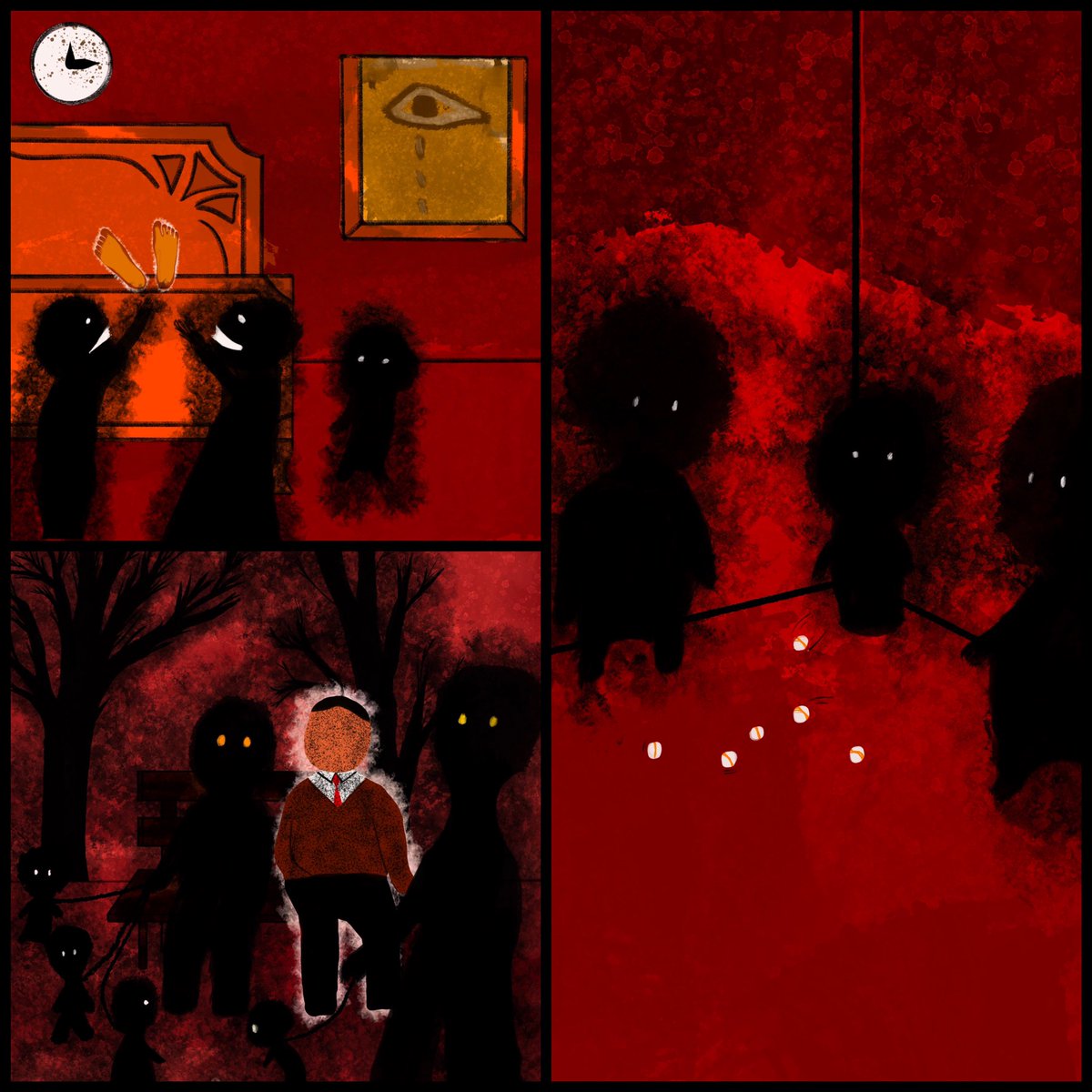 diseasedmindd's tweet image. Hello! The classical thrill is here! New addition to the collection! Feels free to check them out! 

P/s: Always keep your feet in the blanket, never take anything from the park, let them play marble(guli) at night! 👹 👺 

app.pentas.io/user/0xBd03E37…