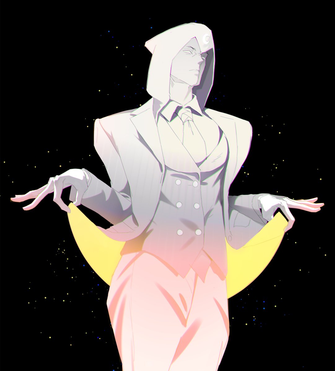 穿下老公衣服 #MoonKnight