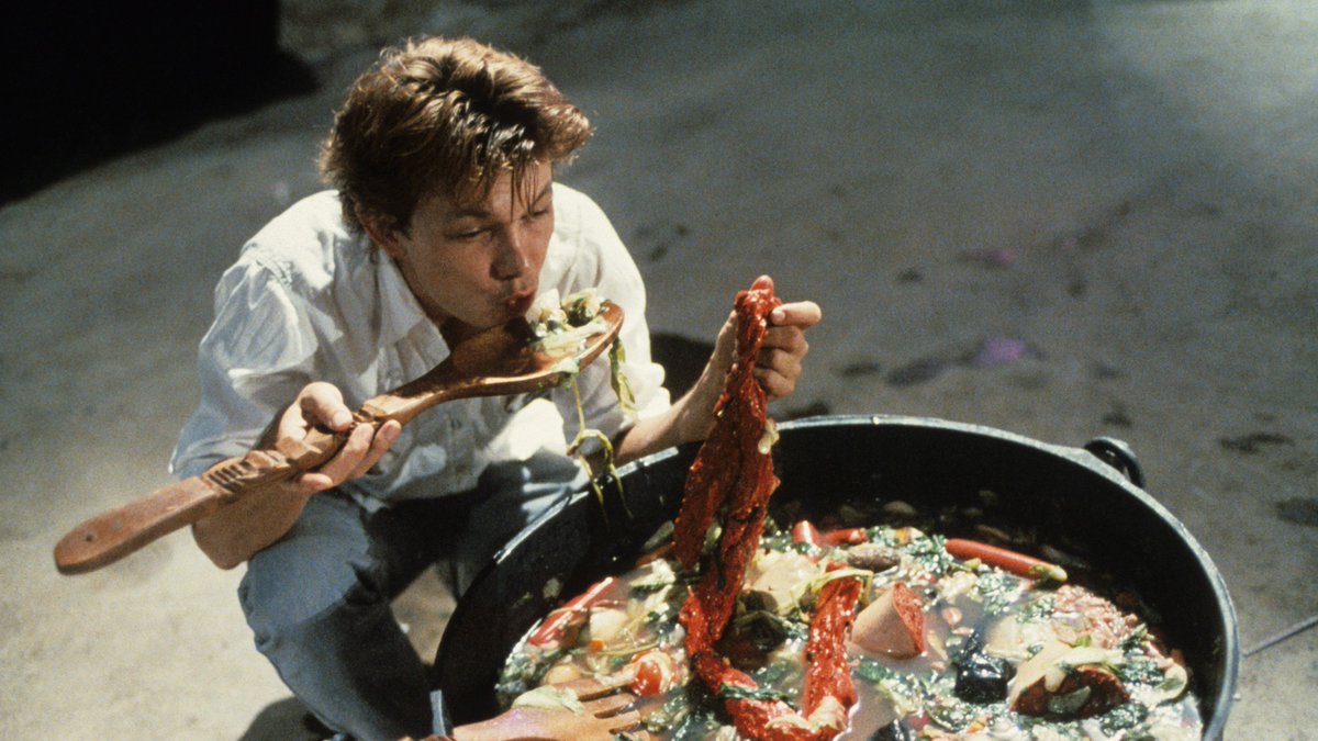 EugWSerra's tweet photo. On July 10, 1987, BLOOD DINER was released! #BloodDiner #BloodDiner1987 #JackieKong #MichaelSonye #RickBurks #CarlCrew #RogerDauer #TanyaPapanicolas #LisaElaina #1980sHorror #1987Horror #LaNetteLaFrance #DinoLee #Sheetar https://t.co/oYJwkLl4yV