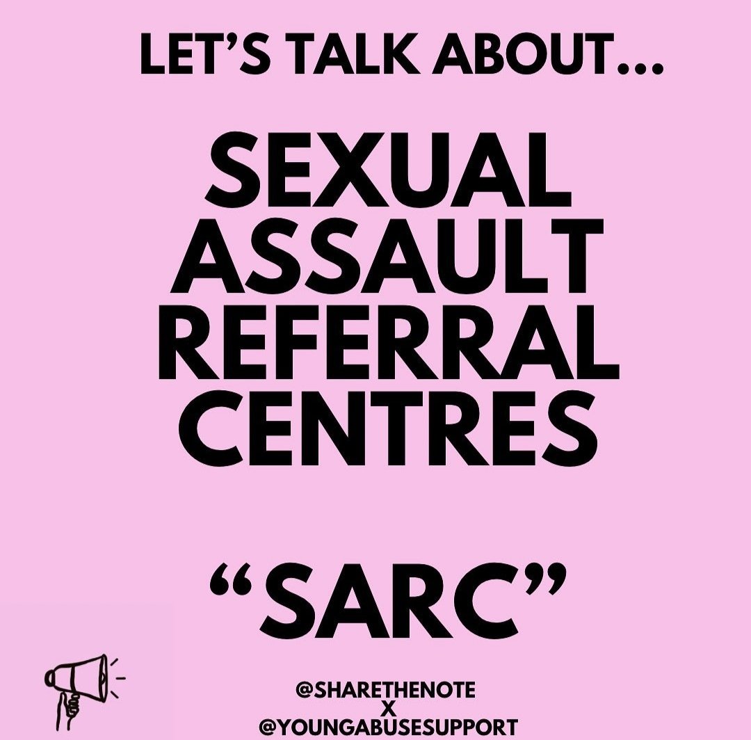 YASSupport's tweet image. On our Instagram, we post advice on issues related to young partner abuse and sexual assault.

This includes SARC. These centres are essential and advice about what they are, how they help and their necessity.

How you find your local SARC is through the NHS website.