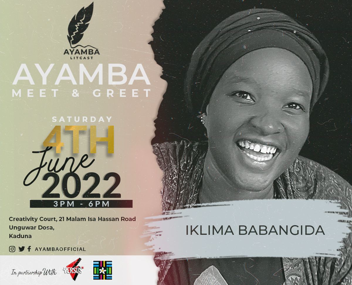 We're live on Facebook with Ayamba Meet &amp; Greet: June Edition. Join the stream for fun, games and an interactive chat with professional photographer, Iklima Babangida.

web.facebook.com/10003532309380…
