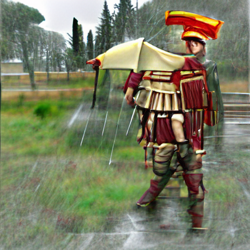 O_T_Human's tweet photo. Portray a roman legionnary with the quality of rain on the wind (#BE3F) #art #artist #artwork #nft #nfts #nftcollector https://t.co/6NJlbi6cXX