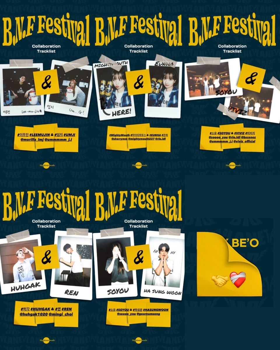 kimsowon11's tweet photo. And that was the Real FAMILY CONCERT is! Lots of Collabs and just having Fun with your co-artists/idols. You did well @bpmentofficial the Festival was indeed Great and Fun 💛🖤

#BPM #BNFfestival
#VIVIZ #EUNHA #SINB #UMJI #비비지 #은하 #신비 #엄지 @VIVIZ_official https://t.co/1gAycrdX6S