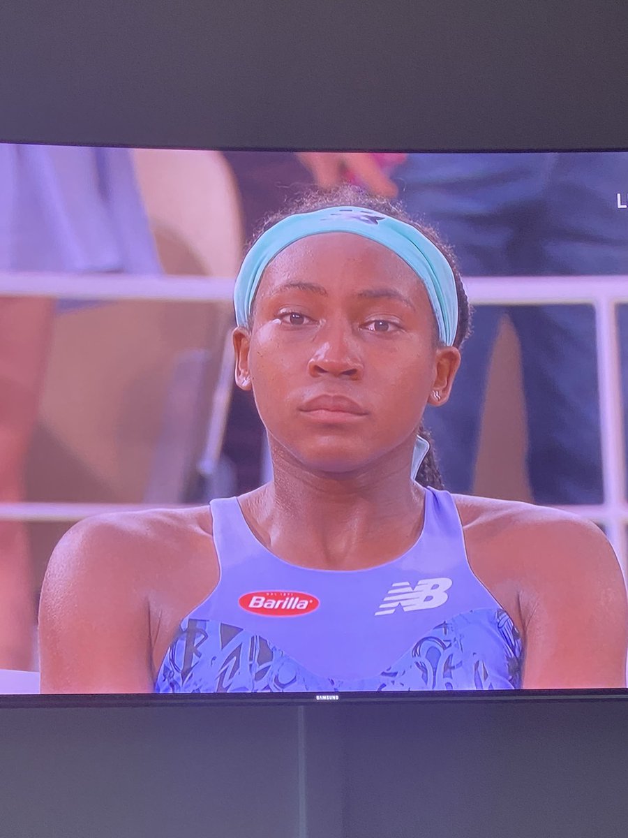 Hold your head high!!
You gave it your best today! Your day will come!@CocoGauff