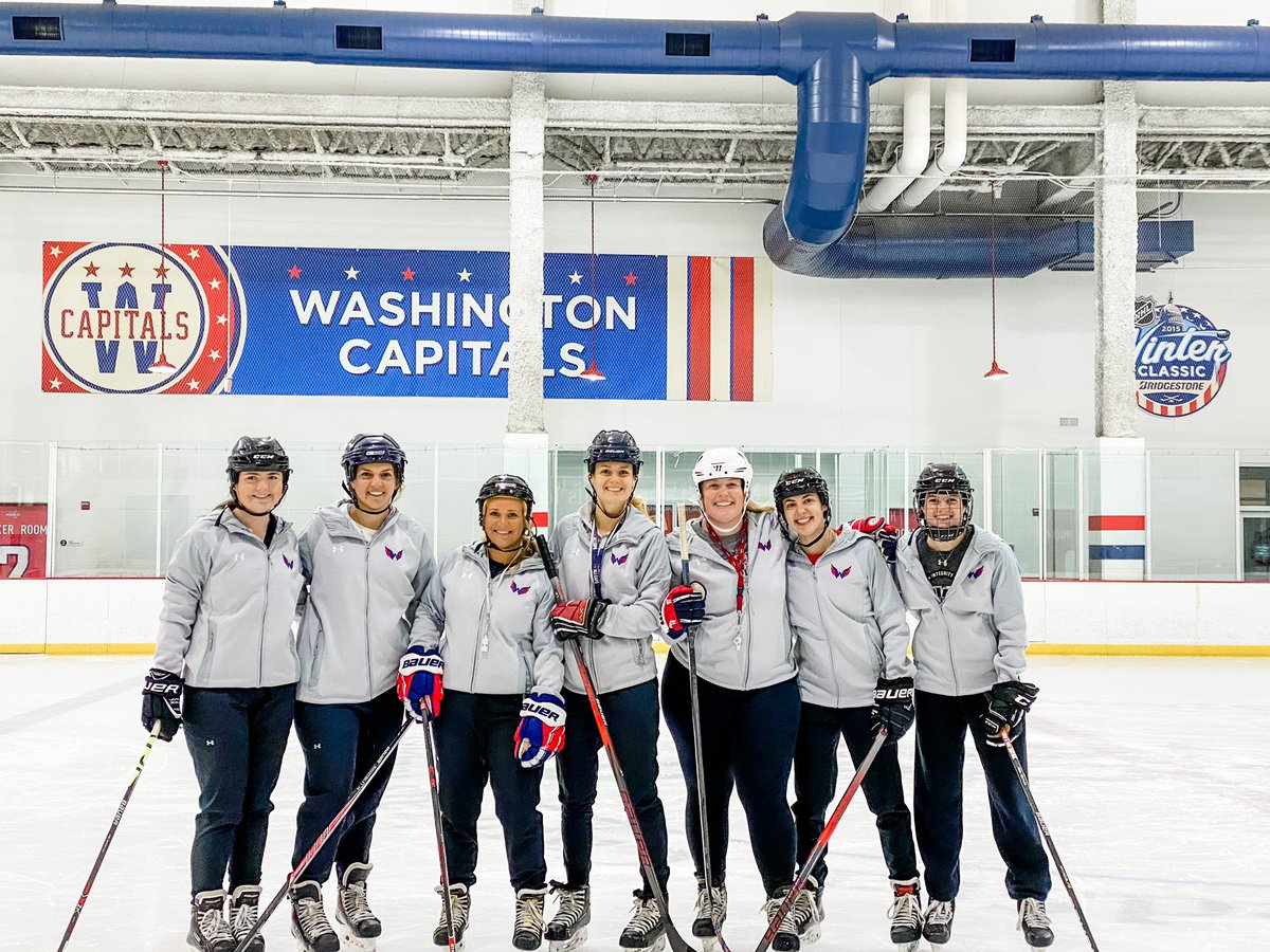 CapsYouthHockey's tweet photo. We are so lucky to have the BEST coaches for our #AllCapsAllHer Girls LTP, presented by @ThunderCat_Tech!

#SquadGoals #GirlsHockey #ALLCAPS https://t.co/suZaIyLDLB
