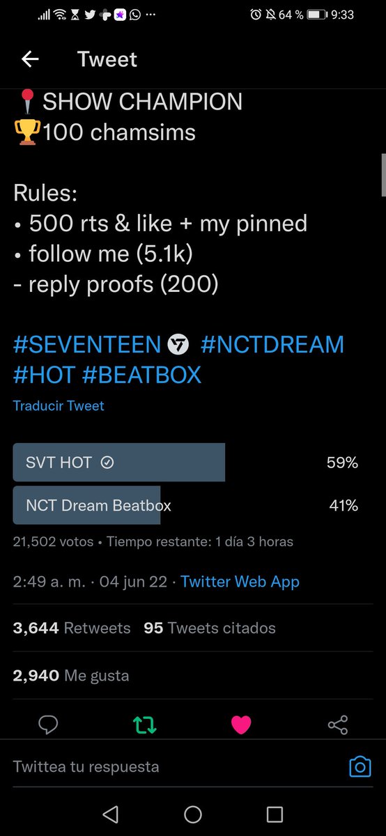 Kihyunimoon's tweet photo. @freevotingpolls Done for #SEVENTEEN #SVT_HOT https://t.co/z1NN951Yj6
