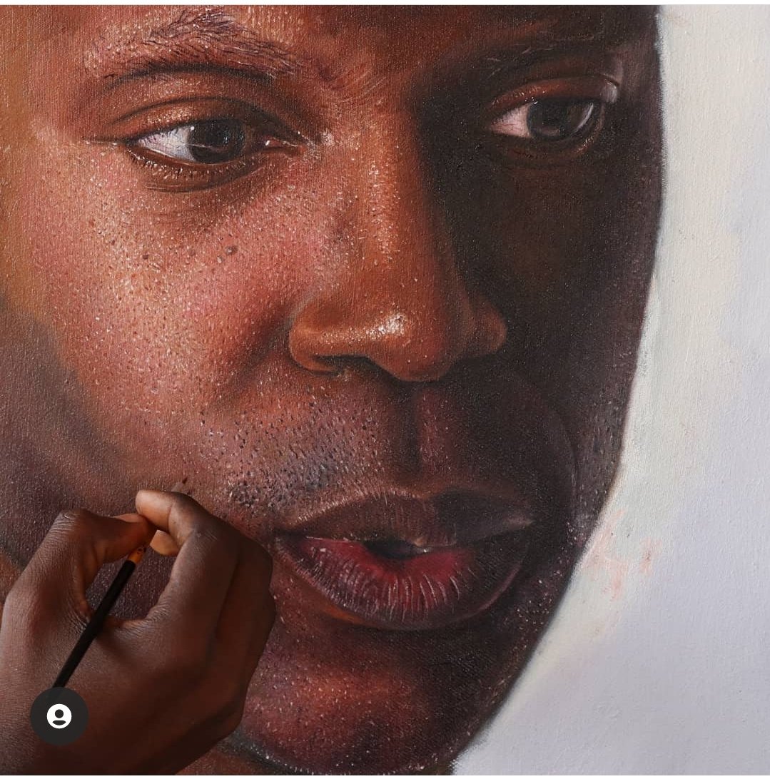 SilasOnoja's tweet photo. Throwback 
Oil on canvas painting 
Portrait https://t.co/k4uNLm20nL
