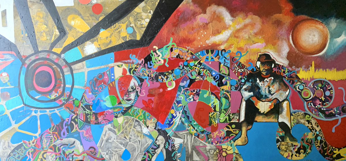 ELBriscoe's tweet photo. Can you believe that this stellar artwork still exists? Well it does! The original artwork for the cover of Winter In America by Gil Scott-Heron and Brian Jackson
#art @rockhall #history #hiphop https://t.co/B6ikhGUAZ5