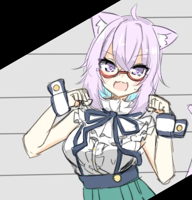 おかゆん×秘書猫トキワ 