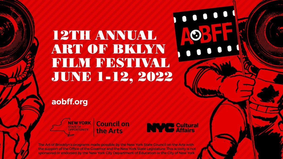 TODAY at #AoBFF22
4PM 'Dreaming In Sequence' Animation Block
6PM ‘Family Time’ Dramas
8PM ‘Love Is In The Air’ Comedies 
Q&As after screenings. Drink specials for our guests at @minniesbarbk
Info in Bio! 
#FilmFestival #SupportIndieFilm #BrooklynEvents #NYCEvents #IndieFilm