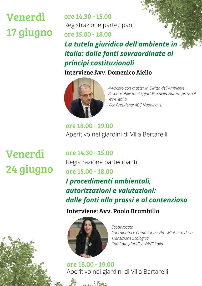 WWFLecco's tweet photo. Un corso di #diritto #ambientale con @WWFLecco e AIGA Lecco. 
Relatori di primissimo piano per un’opportunità di formazione rivolta ad #avvocati e funzionari della Pubblica Amministrazione, di Enti Pubblici e Privati, realtà economiche e semplici cittadini 🐼 https://t.co/krbNQRSThi