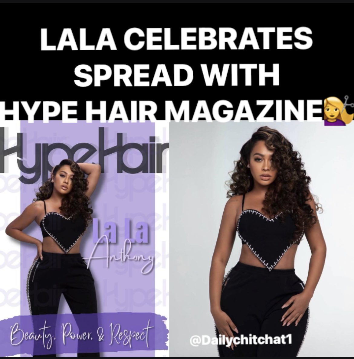 LyneshaJLane's tweet image. Congrats!💇‍♀️❤️
@lala @HypeHair 

#hair #news #hiphop