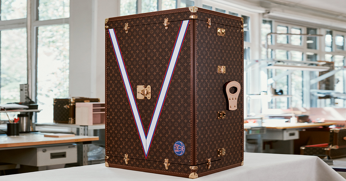 Louis Vuitton & NBA Partner For Finals Trophy Travel Case