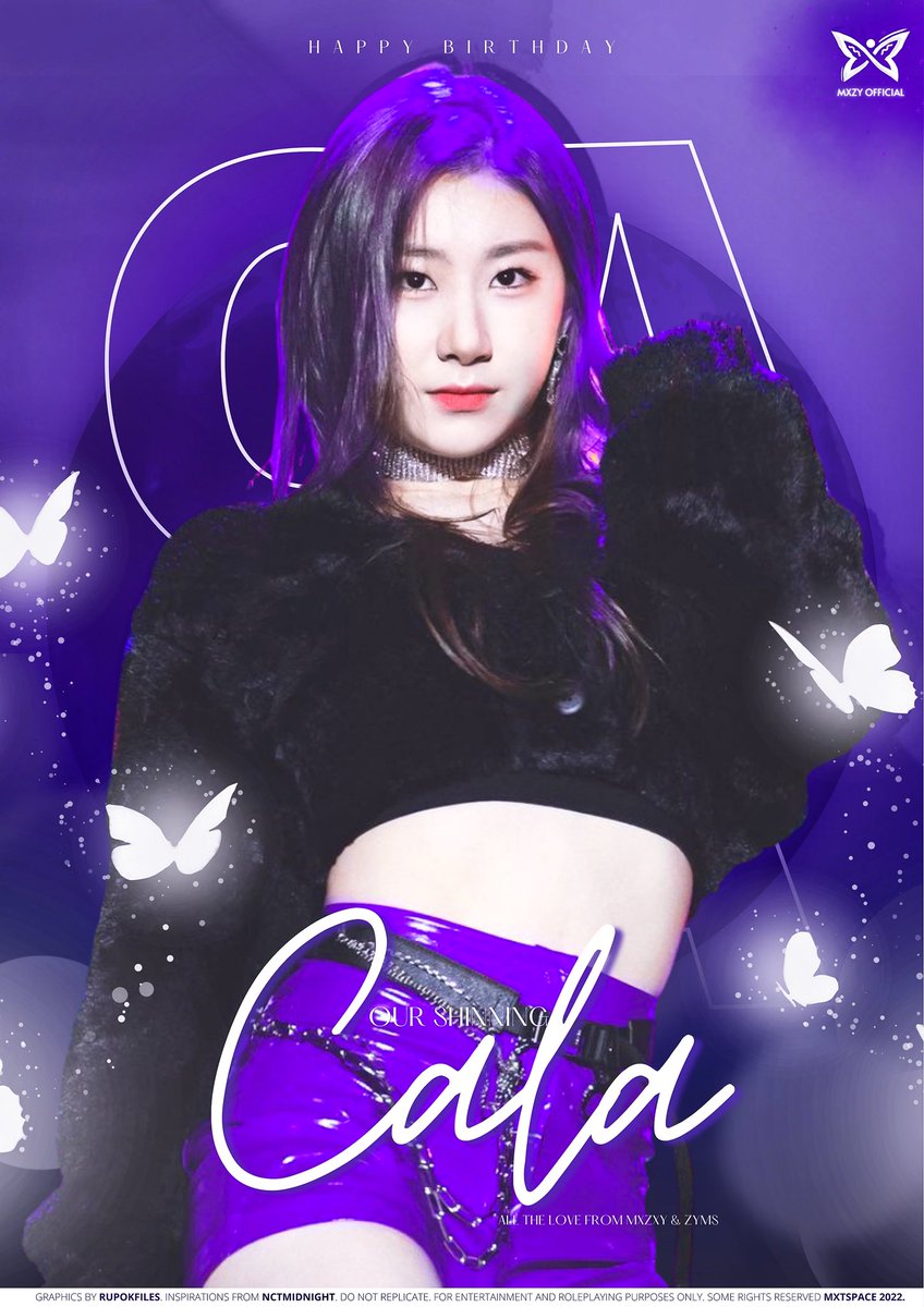 ㅤ 

ㅤ      ʚĭɞ  #MXZY  OUR SHINNING
ㅤ      LEAD DANCER, CALA DAY ʚĭɞ

ㅤ