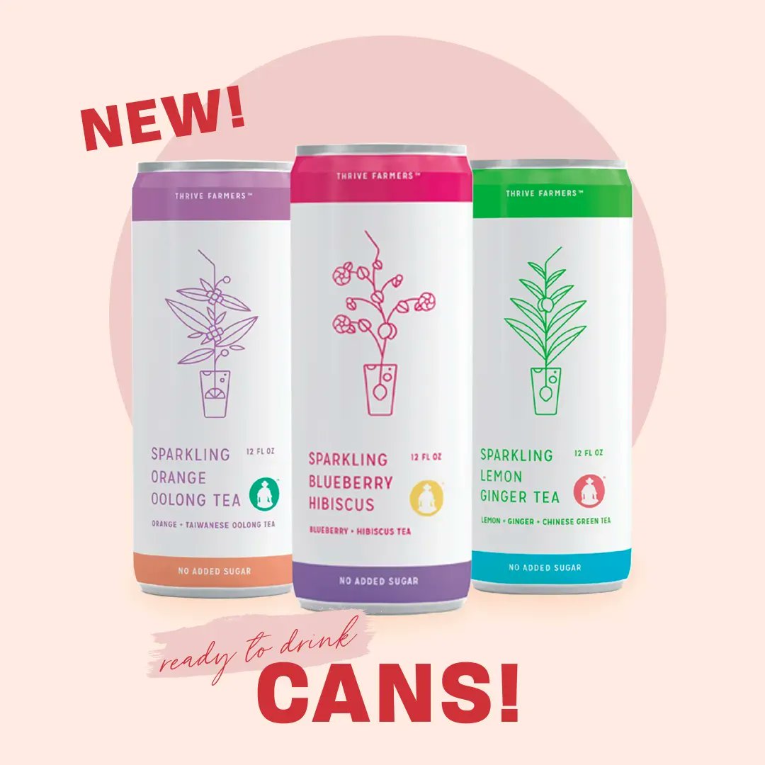 thrivefarmers's tweet photo. Ready-to-Drink Cans are available online!
.
Thrive Farmers doesn't just offer coffee and tea—we now have Ready-to-Drink canned options available! Visit https://t.co/JRvERPO7EF to find our RTD options from sparkling teas to cold brew lattes.
.
#NewRelease #New #Tea #Coffee https://t.co/QhTrUk1t3w