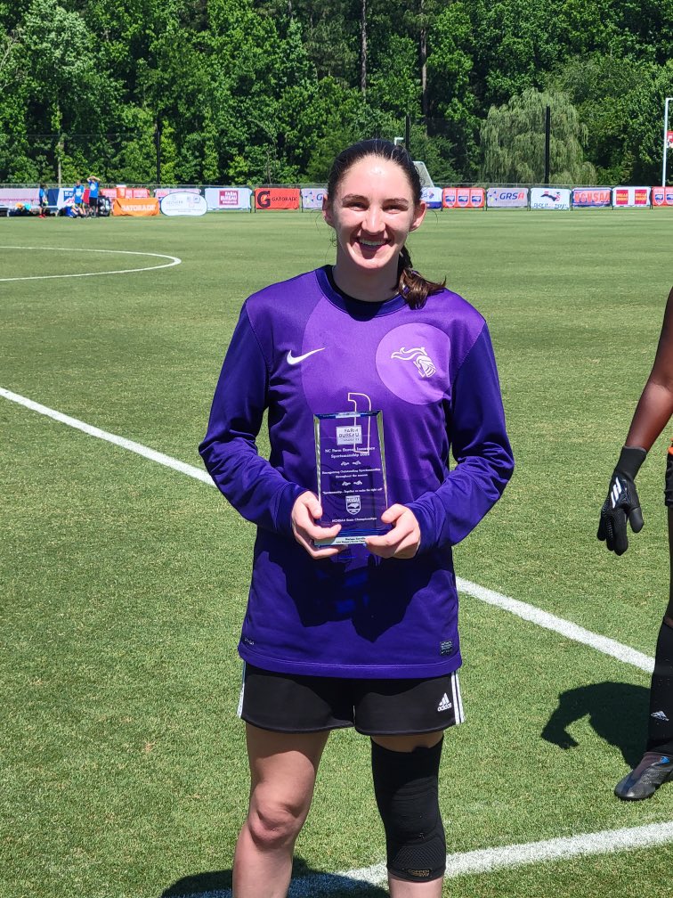 LNCWBB's tweet photo. Congratulations to our very own dual sport athlete @MarissaSorvillo as she won the sportsmanship award during the pregame ceremony. Now it’s game time! Let’s go Knights! https://t.co/gHDR5QkKVo