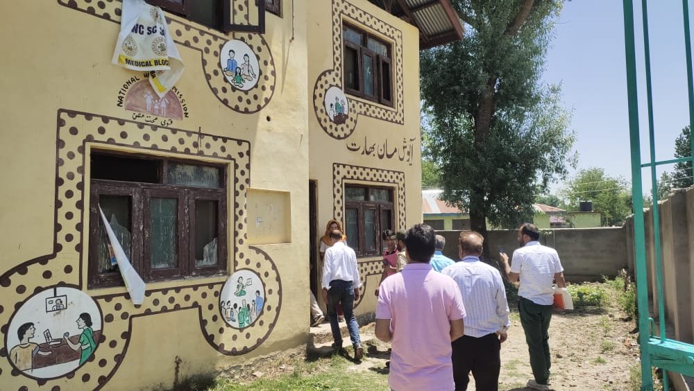 #Health and wellness centre
On the directions of DC kupwara, team of ADDC kupwara, CMO Kupwara, General manager housing board and DPC NCD have visited various health and wellness centres in Block Handwara and Langate