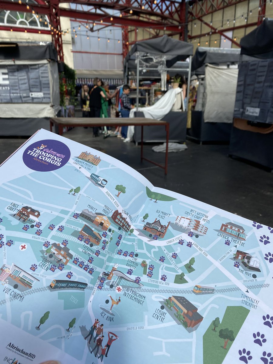 We thought the jubilee weekend might be boring in #altrincham but shouldn’t have worried! Just loving the corgi trail and now have lots of friends who want to visit us to see it #happy #Corgi <a href="/Inch_Arts/">Inch Arts</a> <a href="/AltrinchamBID/">Altrincham BID</a> <a href="/VisitAltrincham/">I Love Altrincham</a>