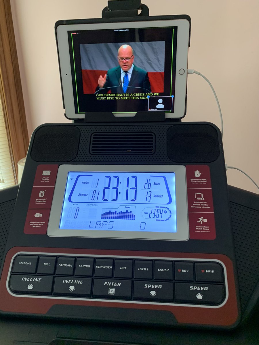 A_Manganiello's tweet photo. What does a #VirtualDelegate do on #ConventionDay. Tune into the #teamhealey live stream of the #MassDemsConvention, vote for @maura_healey @ShannonForAG @MayorDriscoll @cdempc & workout. Getting ready to walk and knock β doors πͺ https://t.co/Sa0mcnBKdy