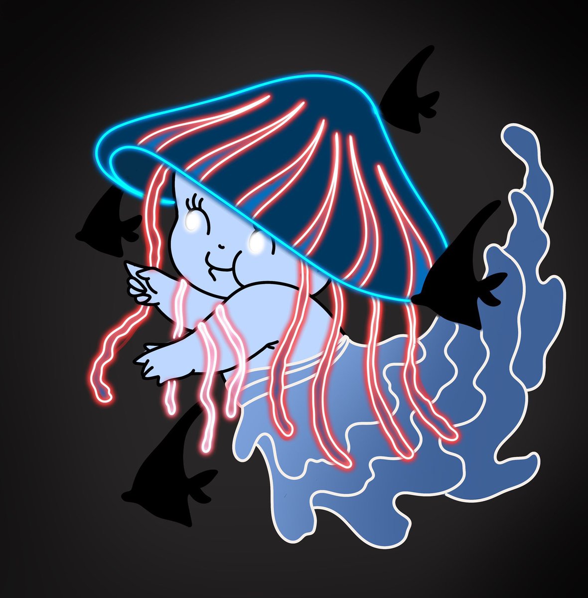 Summer is almost here… Be careful if you go to the beach! And let us know if you see a jellyfish like this one 😝

It comes with awesome utilities! Very soon you’ll be able to mint the #NFTBabyRich collection 👌

#NFT #NFTs #NFTCommunity #NFTart #SOL #Solana