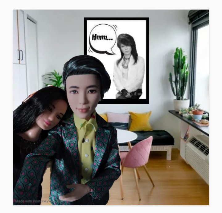 Rocklady19731's tweet photo. Heather and her boyfriend, taking a selfie at the apartment. With an overprotective brother in the background.๐คญ
#dollmodels #BTS #RM #heathxjapan #XJAPAN #bassplayer #bassguitarist #singersongwriter #jrocker #visualkei #WeAreX https://t.co/mNZQ7tMxYm