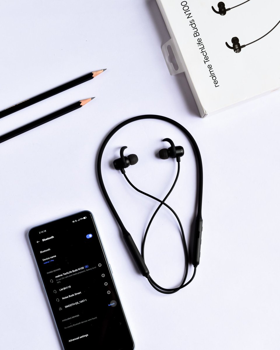 Feel the music 🎶 
With @realmeTechLife buds n100

Key features-

17 hour battery life
IPX 4 Rating
Magnate connect
Amazing sound experience

<a href="/realmeIndia/">realme</a> <a href="/realmeCreators/">realme Creators Hub</a> <a href="/realmeglobal/">realme Global</a>