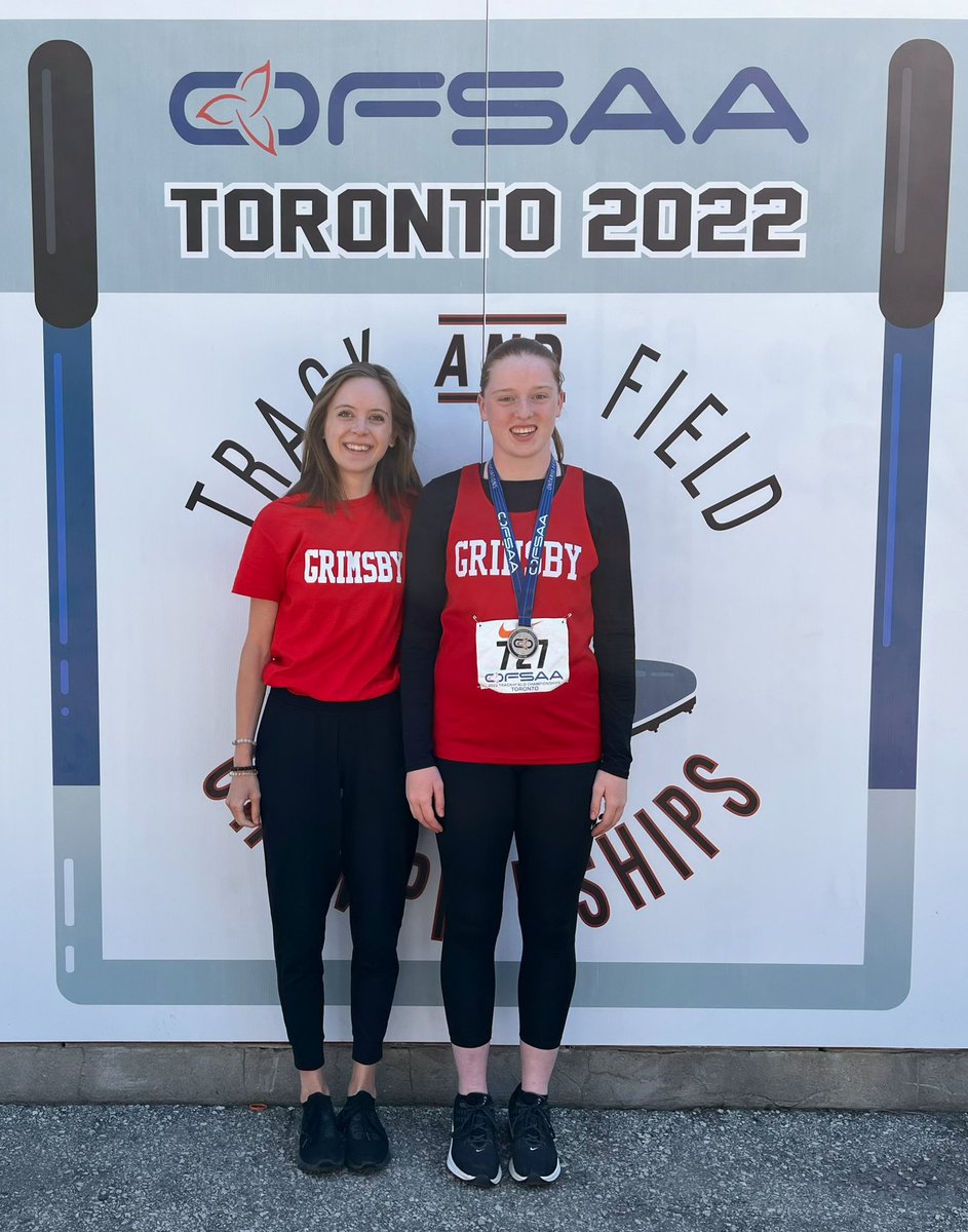 Mlle. Kara Beuttenmiller (@k_beuttenmiller) on Twitter photo OFSAA Day 3 for @GrimsbyEagles:
Coco is back on the podium today with a silver in novice girls shot put (best throw of 11.76m).
This rounds off her first OFSAA experience with a gold๐ฅ, silver๐ฅ, and fourth.
We are so proud of you, Coco!
#2022track <a href="/OFSAATrack/">OFSAA Track & Field</a> <a href="/dsbn/">District School Board of Niagara</a> OFSAA Day 3 for @GrimsbyEagles:
Coco is back on the podium today with a silver in novice girls shot put (best throw of 11.76m).
This rounds off her first OFSAA experience with a gold๐ฅ, silver๐ฅ, and fourth.
We are so proud of you, Coco!
#2022track <a href="/OFSAATrack/">OFSAA Track & Field</a> <a href="/dsbn/">District School Board of Niagara</a>