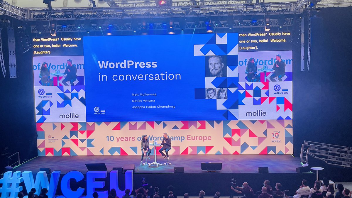 test Twitter Media - Here we have @photomatt @JosephaHaden at the ending session of @WCEurope! This #WCEU2022 was an amazing comeback for #WordPress community! This will spark so much growth in coming days! #WordCamp is one of the most important driving force for this community! https://t.co/5nke3HHZjR
