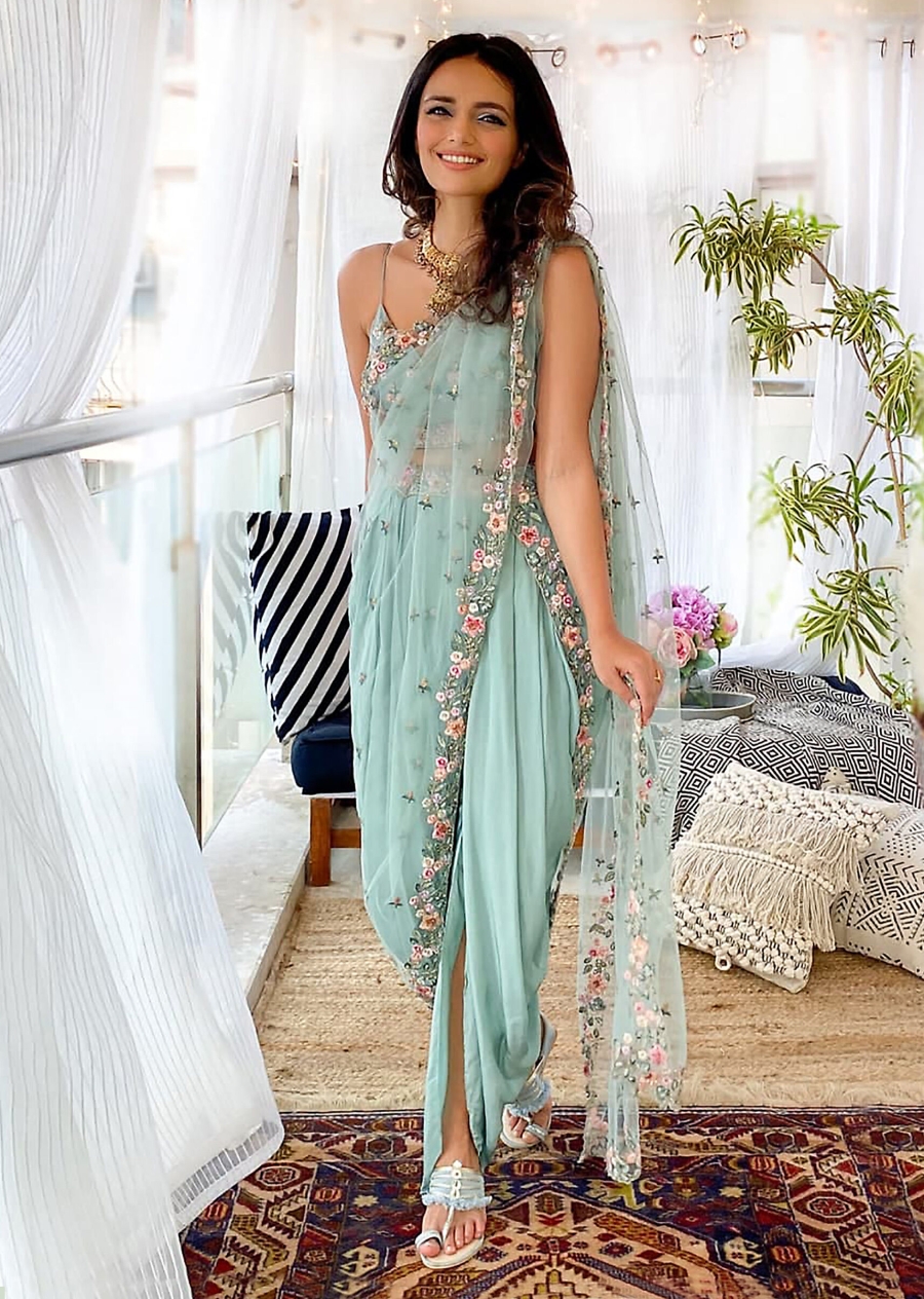 Dhoti pant saree shop online