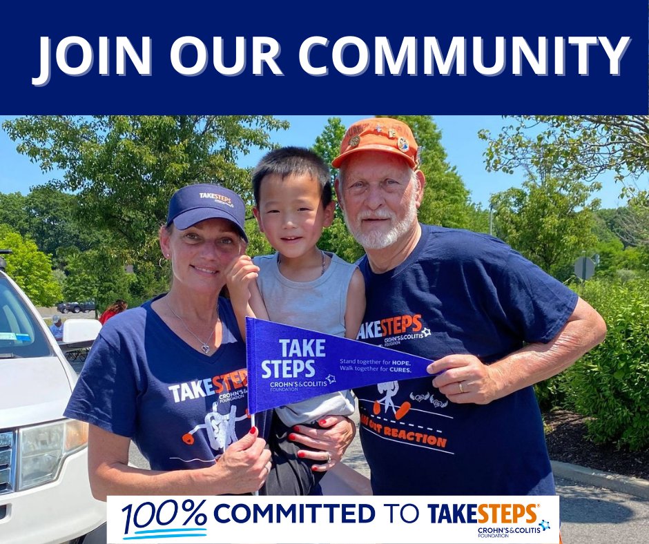 CrohnsColitisFn's tweet photo. Join our Take Steps walks across the country for an empowering experience and help raise funds that will bring us closer to cures for IBD patients. Sign-up for our in-person walks or for our TAKE STEPS + VIRTUAL event on June 11th! Visit https://t.co/QMlm47frCm to learn more. https://t.co/rCmC4GmMkv