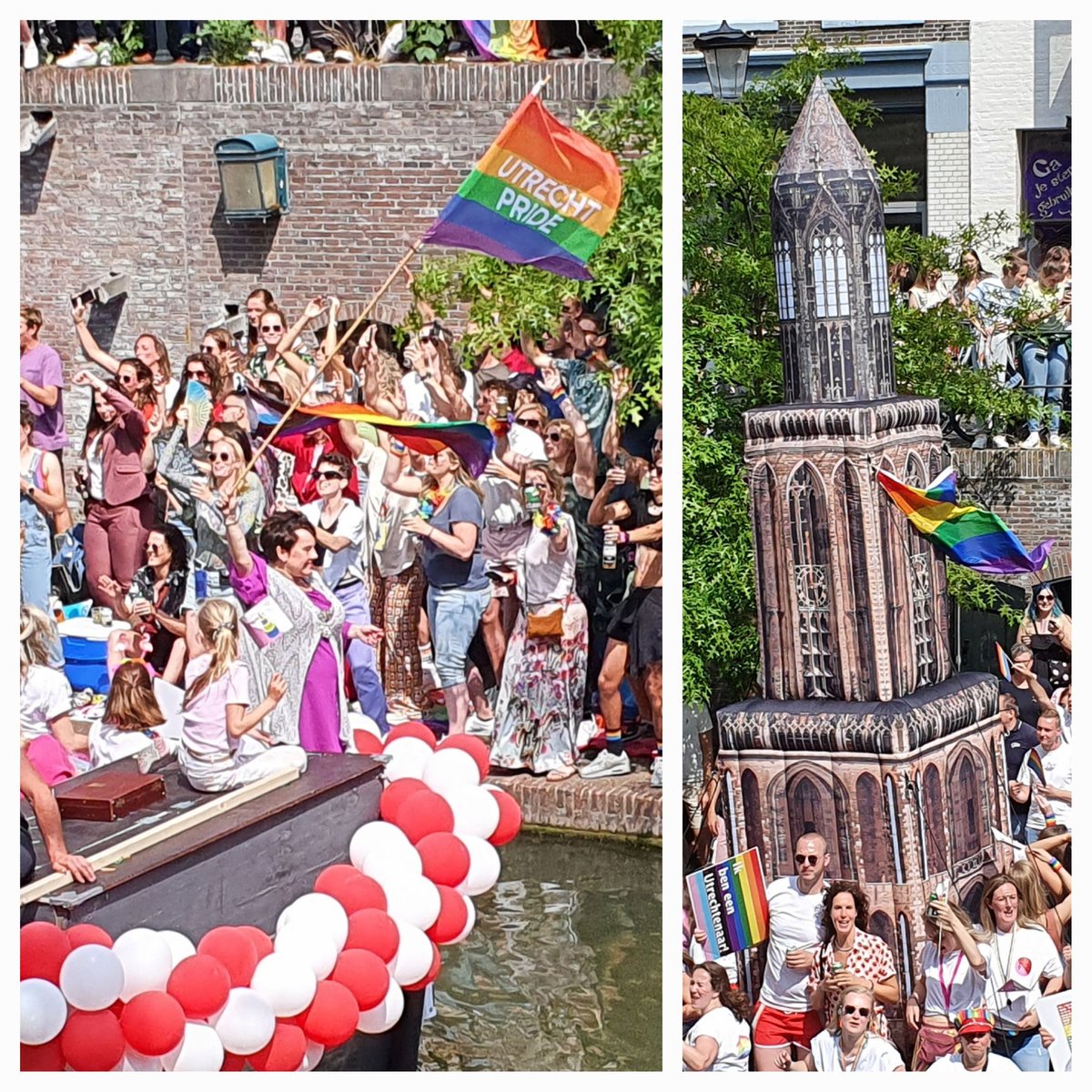 Trots op onze burgemeester @sharon_dijksma 
en <a href="/GemeenteUtrecht/">Gemeente Utrecht</a> 
#utrechtpride