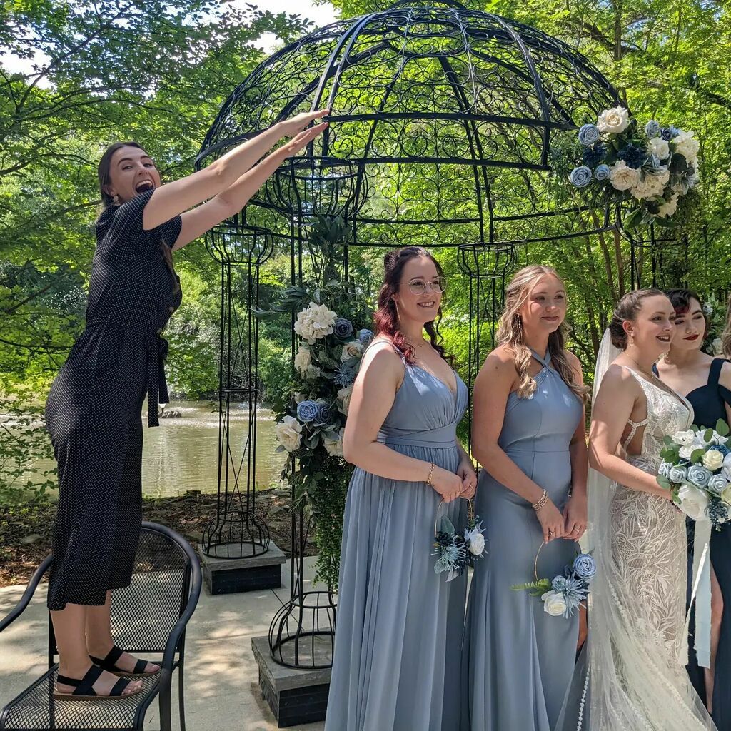 MLBradley's tweet photo. @the4thmitchell was dive bombing the bridesmaids. Don't know why https://t.co/tNpBzyKxxN