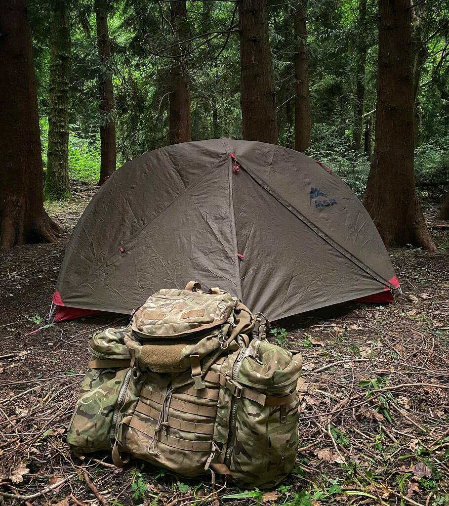 AaronMitchellUK's tweet photo. It’s been a while since my last camp out in the woods. Always nice to have a little reset. 
.
#wildcamp #wildcamping #camping #getoutside #getoutdoors #msrelixir2 #tent https://t.co/fWV5PUoldY https://t.co/gVD2r386Pc