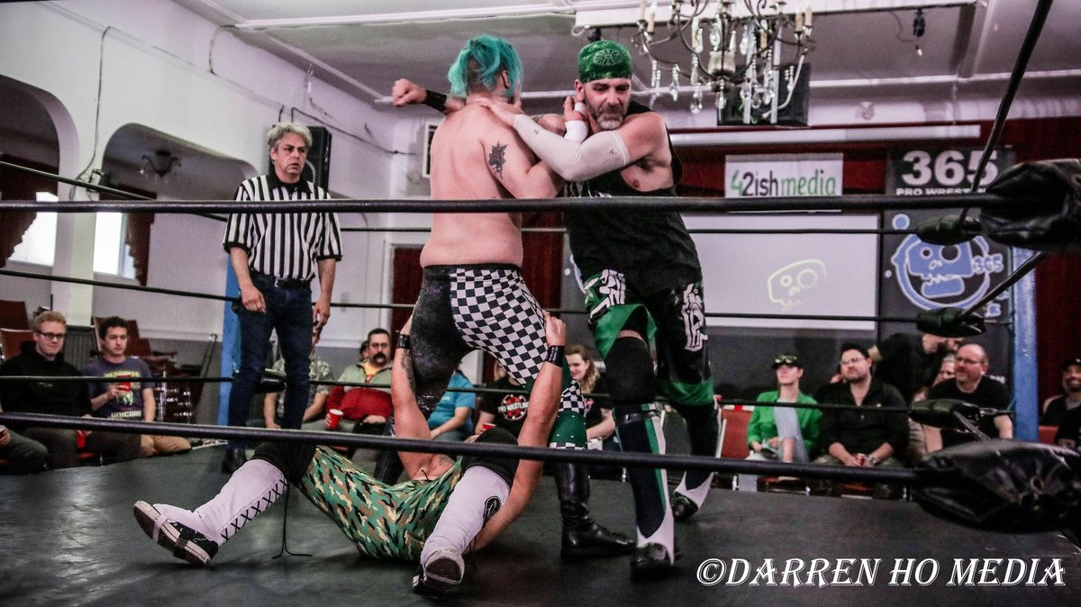 DarrenHoMedia's tweet photo. Devon Shooter vs.@zal2468 vs. Krofton for @365pw at White Eagle Polish Hall in #JamesBay on Friday, May 27, 2022
#365prowrestling #365Pro #YYJ #Victoria #VictoriaBC #YYJEvent #PNWWrestling #PacificNorthwestWrestling #IndieWrestling #ProWrestling #ProfessionalWrestling https://t.co/9t8OFTLN3R