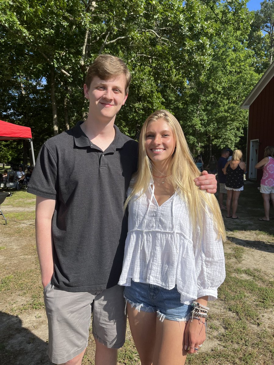 Great to be out here in Beaverdam for my friend Shelby’s graduation party!!! Everyone say congrats!