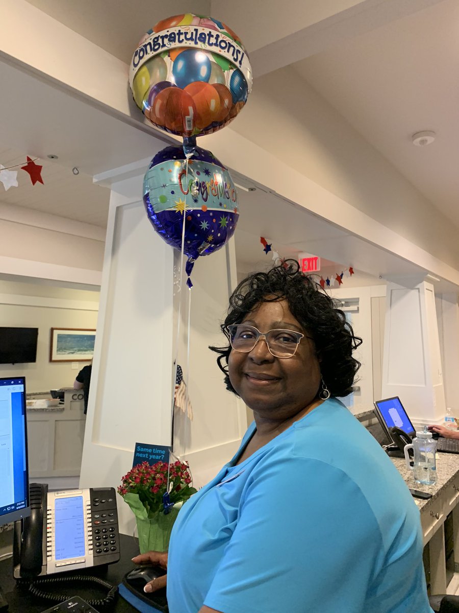 Lucy has been with us a for a year already ! We are very thankful to have her 🎉🥰