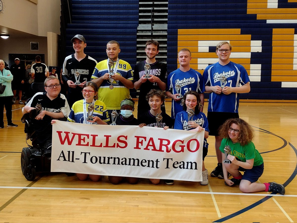 RobinsAthletics's tweet photo. The Robins took home the 3rd place trophy today at the Adapted Softball State Tournament with a 13-9 win over Rochester. Mark Cleveland and Jayda Johnson were named to the All-Tournament team. Way to go! #Robination https://t.co/of1yUdQJWh