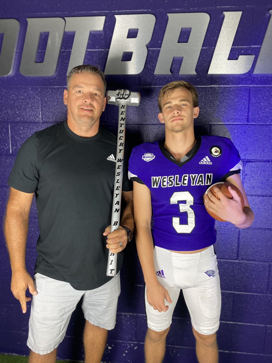 CamronBrogan11's tweet photo. Blessed to receive my first offer from Kentucky Wesleyan!! @CoachYoung41 @BrowningAlfonzo @ONLY1RIDDICK @CoachFrase https://t.co/aOGErT4OM2