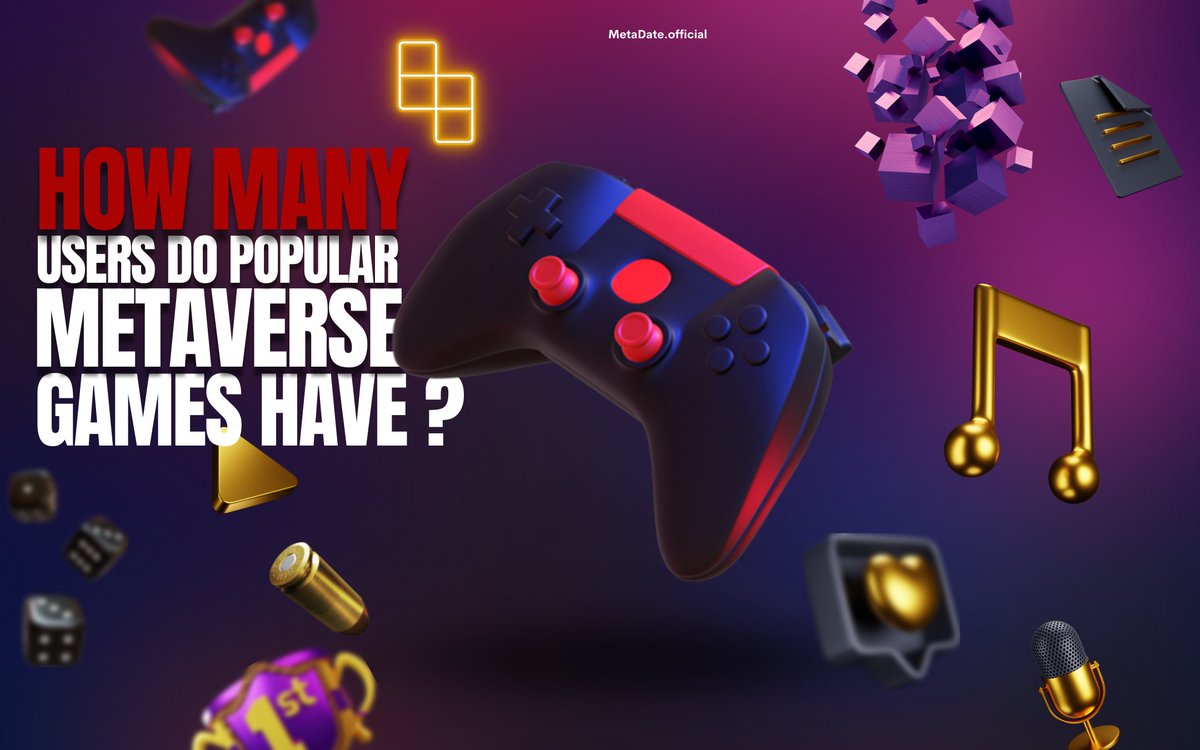 Meta_date's tweet photo. Here are the most popular #Metaverse games by average player count.
https://t.co/YLkiuz9dAf

Which other metaverse games do you know?

#metaverse #metaversenft #metaversegames #game #P2E #P2EGame #P2Egaming #p2egames #vrgame #gaming #metaversestartup #gamestartup #MetaDate https://t.co/R1nc7iztzT